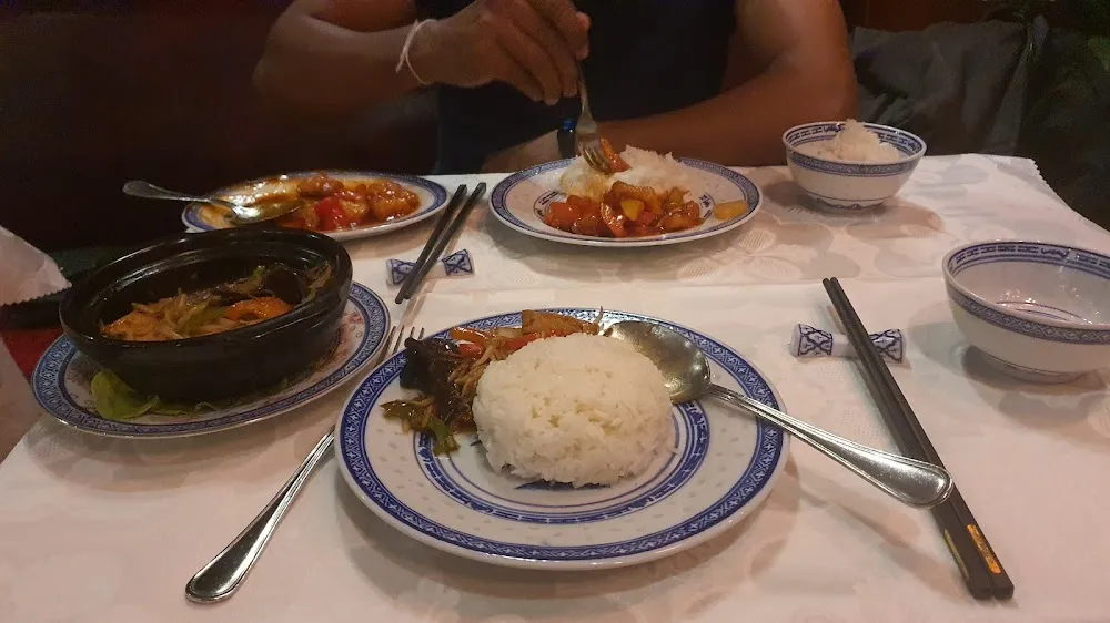 Rice with Vegetables and Noodles